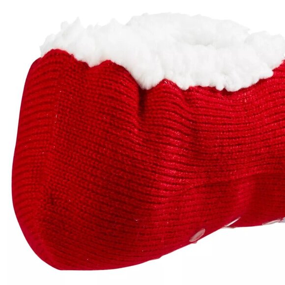 NWT Northeast Outfitters Neo Cozy Cabin Christmas Tree Vintage Truck Slippers - Picture 5 of 7